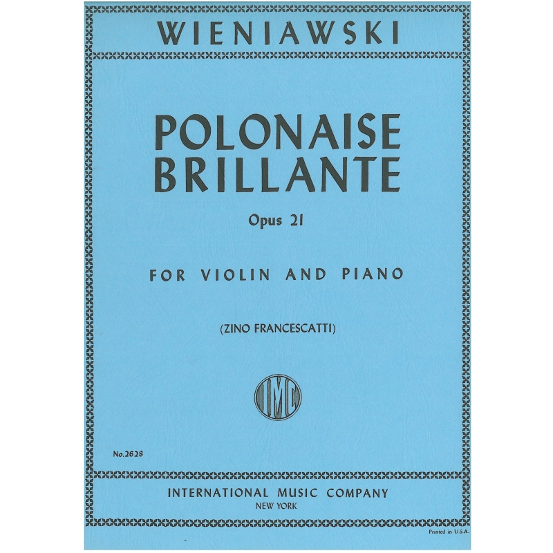 Wieniawski - Polonaise Brillante Op. 21