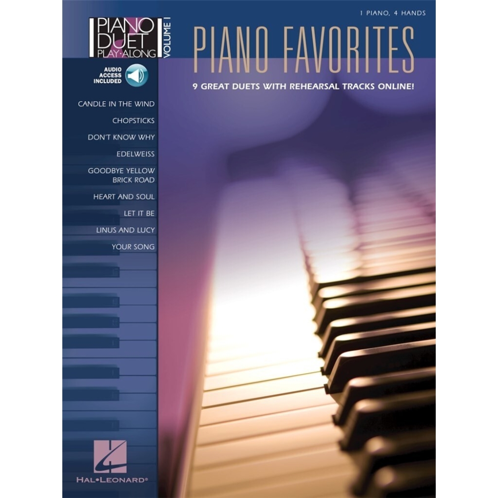 Piano Duet Play-Along Volume 1: Piano Favourites