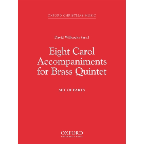 Willcocks, David - Eight Carol Accompaniments for Brass a 5