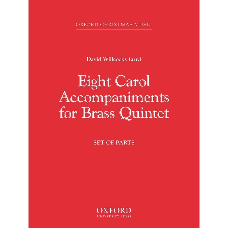 Willcocks, David - Eight Carol Accompaniments for Brass a 5