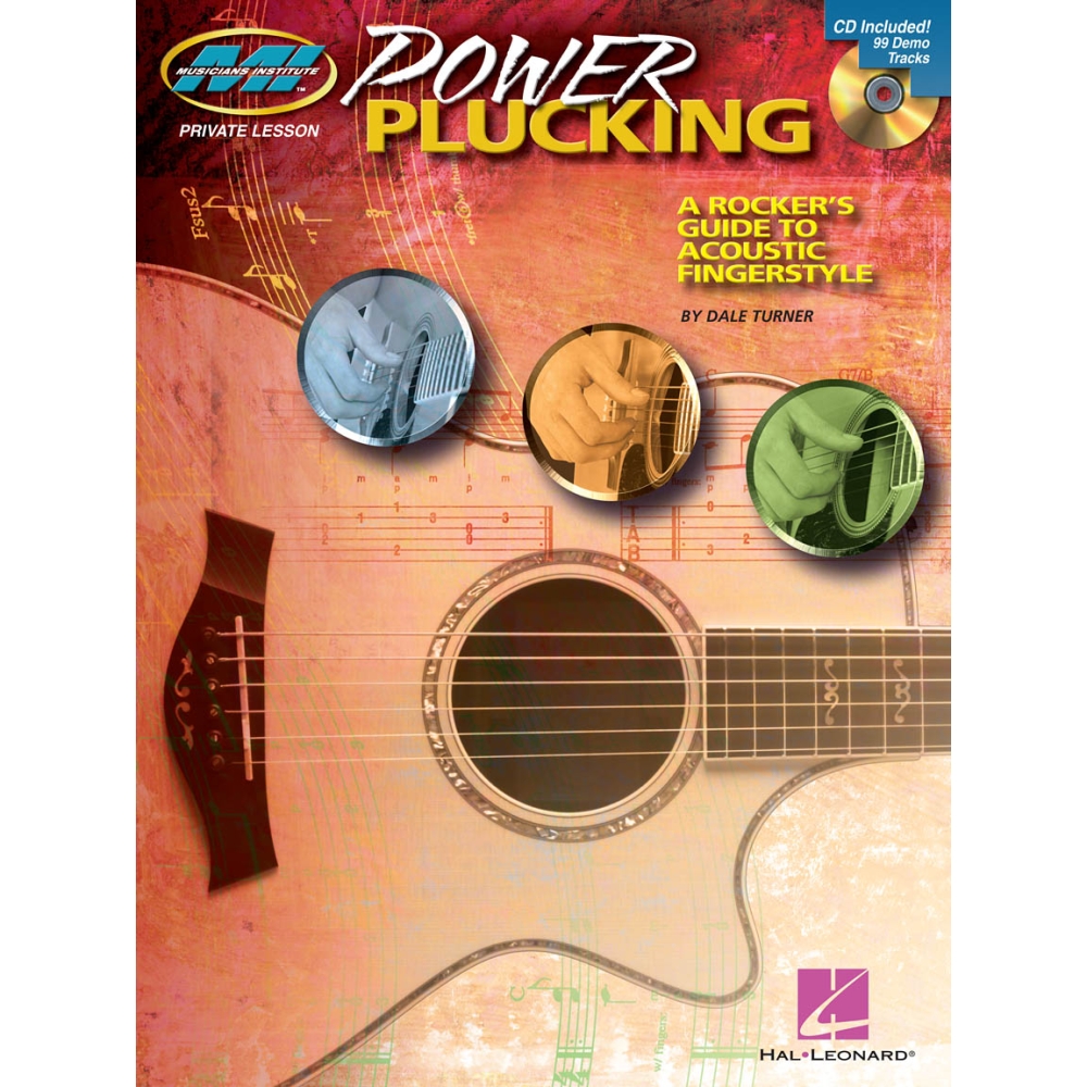 Power Plucking: A Rockers Guide to Acoustic Fingerstyle Guitar (Book And CD)