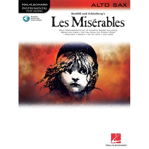Les Miserables Play-Along Pack - Alto Sax