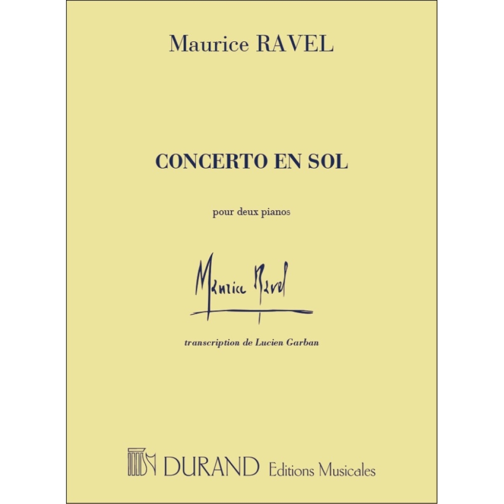 Ravel, Maurice - Concerto En Sol