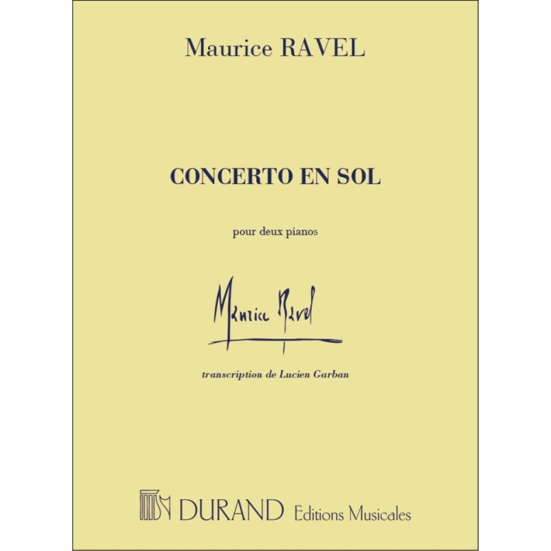 Ravel, Maurice - Concerto En Sol