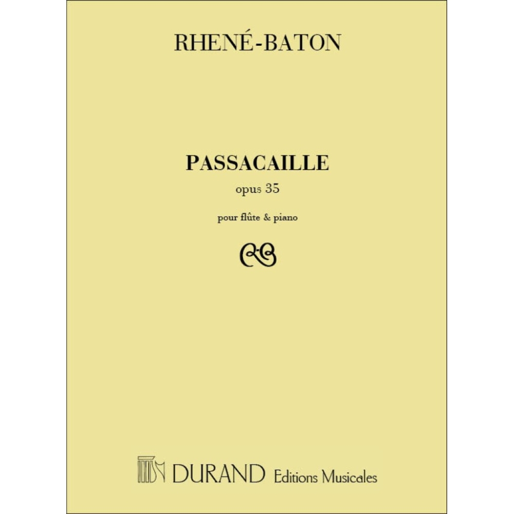 Rhené-Baton, E. - Passacaille Opus 35