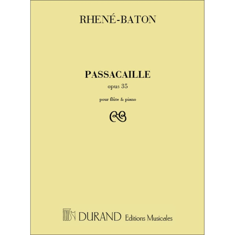 Rhené-Baton, E. - Passacaille Opus 35