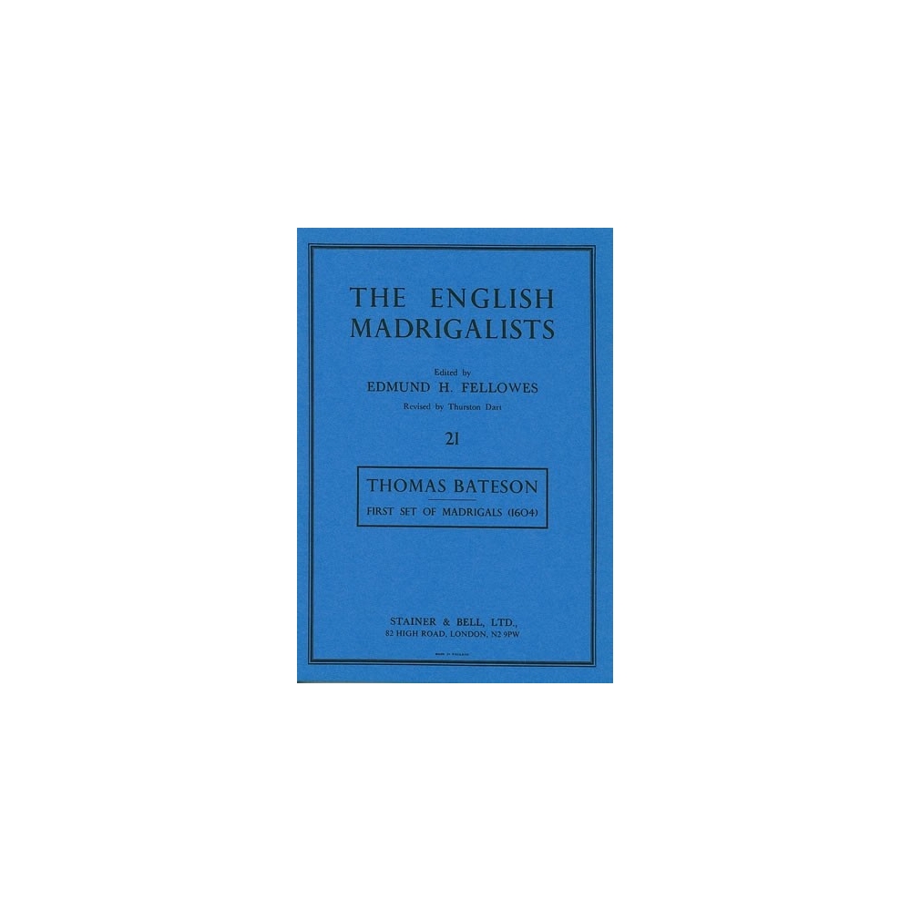 Bateson, Thomas - First Set of Madrigals (1604)