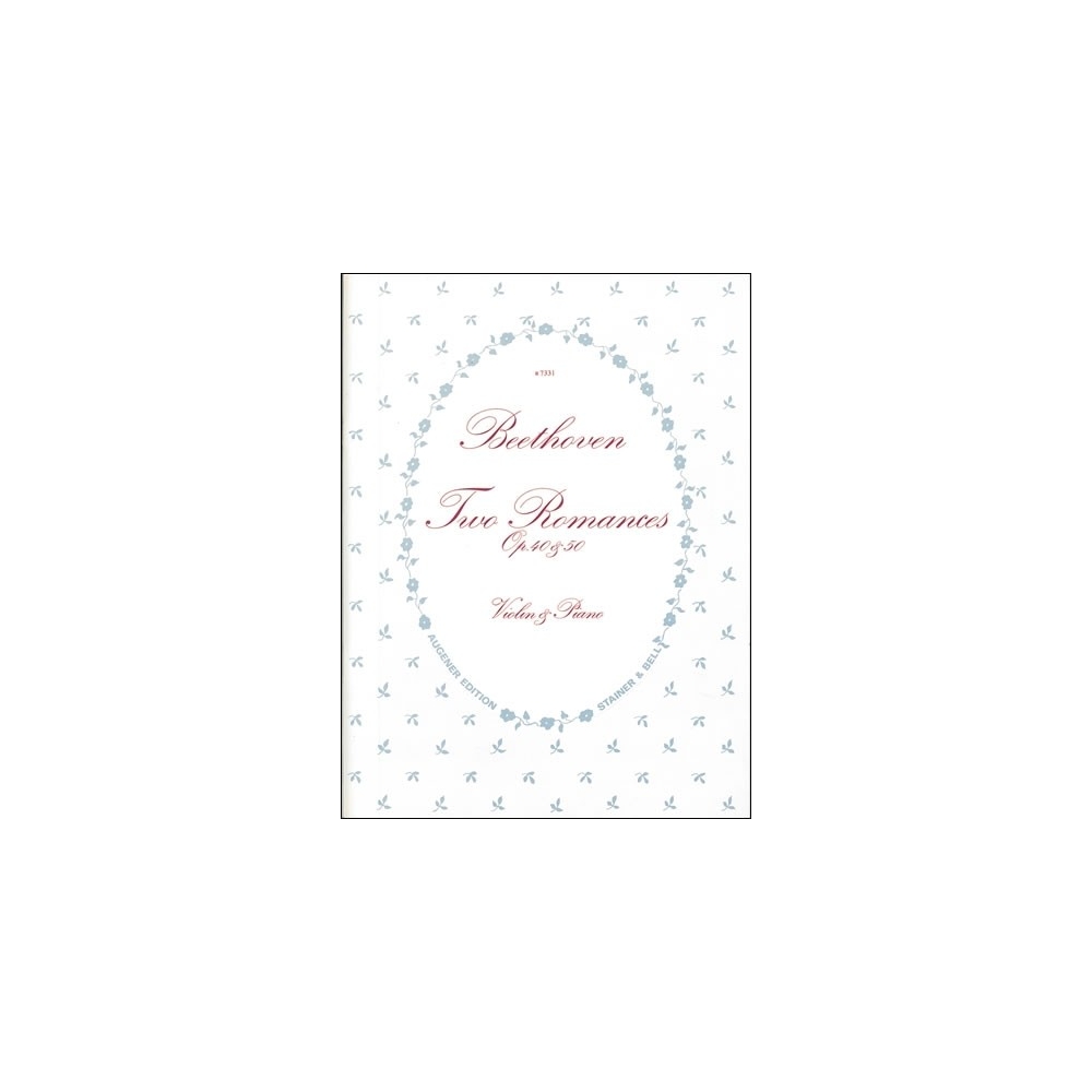 Beethoven - Romances: Op. 40, No. 1 in G and Op. 50, No. 2 in F with Piano