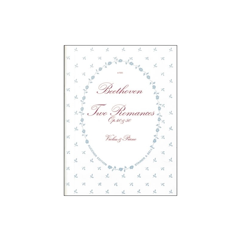 Beethoven - Romances: Op. 40, No. 1 in G and Op. 50, No. 2 in F with Piano