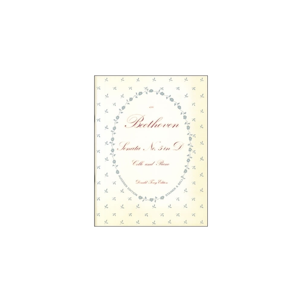 Beethoven - Sonata No. 5 in D, Op. 102, No. 2. Cello and Piano