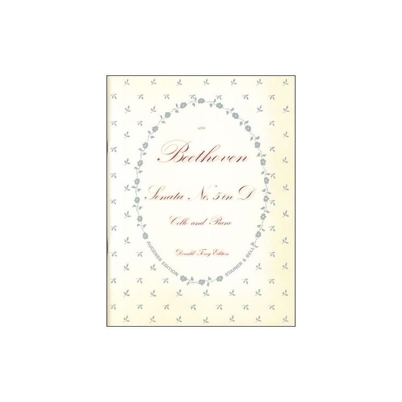 Beethoven - Sonata No. 5 in D, Op. 102, No. 2. Cello and Piano
