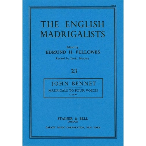 Bennett, John - Madrigals...
