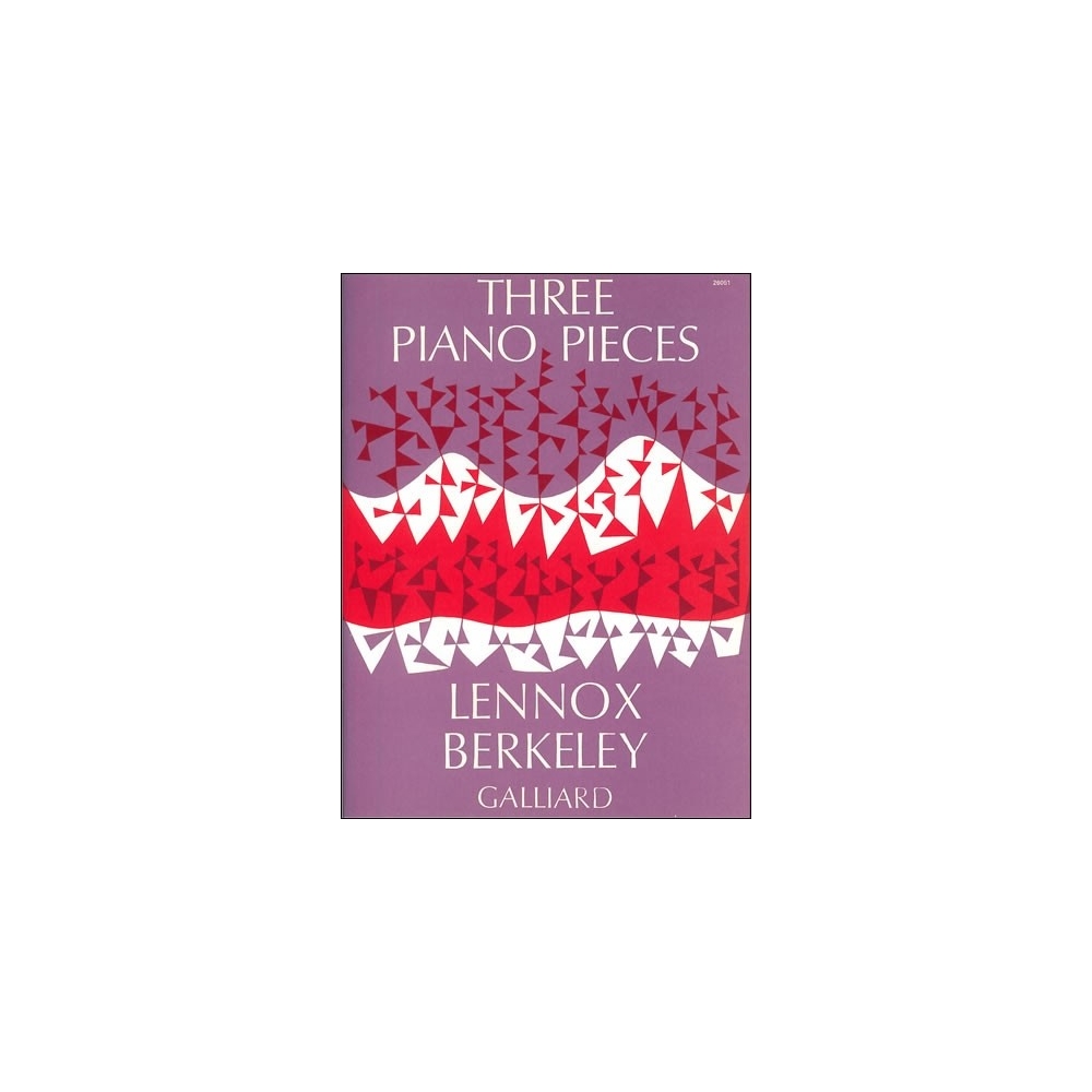 Berkeley, Lennox - Three Pieces Op. 2. Etude: Berceuse: Capriccio