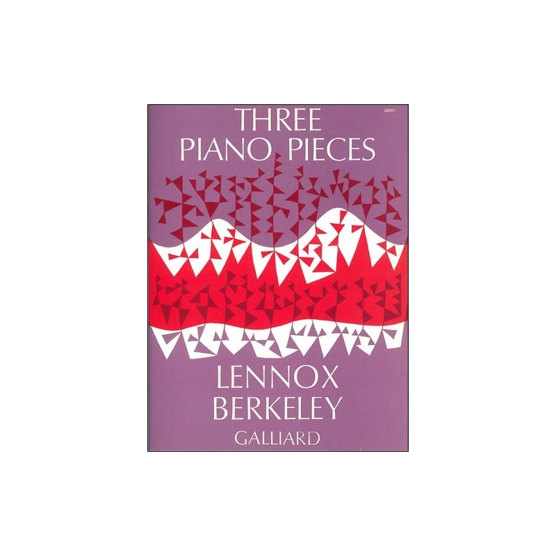 Berkeley, Lennox - Three Pieces Op. 2. Etude: Berceuse: Capriccio
