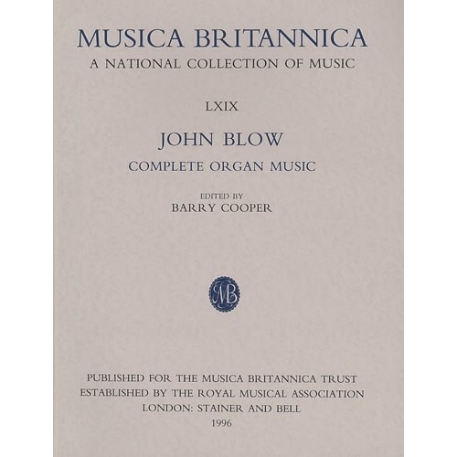 Blow, John - Complete Organ...