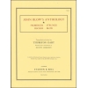 Blow, John - John Blows Anthology