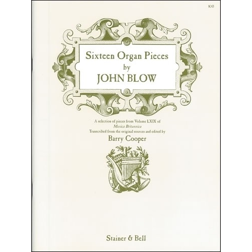 Blow, John - Sixteen Organ...