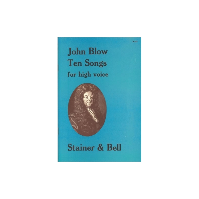Blow, John - Ten Songs for High Voice