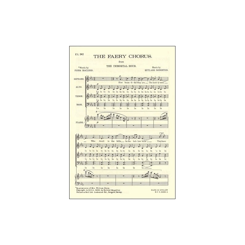 Boughton, Rutland - Faery Chorus from The Immortal Hour