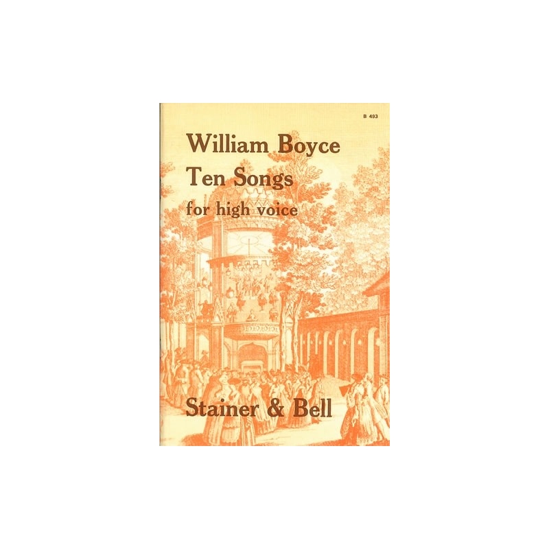 Boyce, William - Ten Songs for High Voice