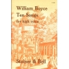 Boyce, William - Ten Songs for High Voice