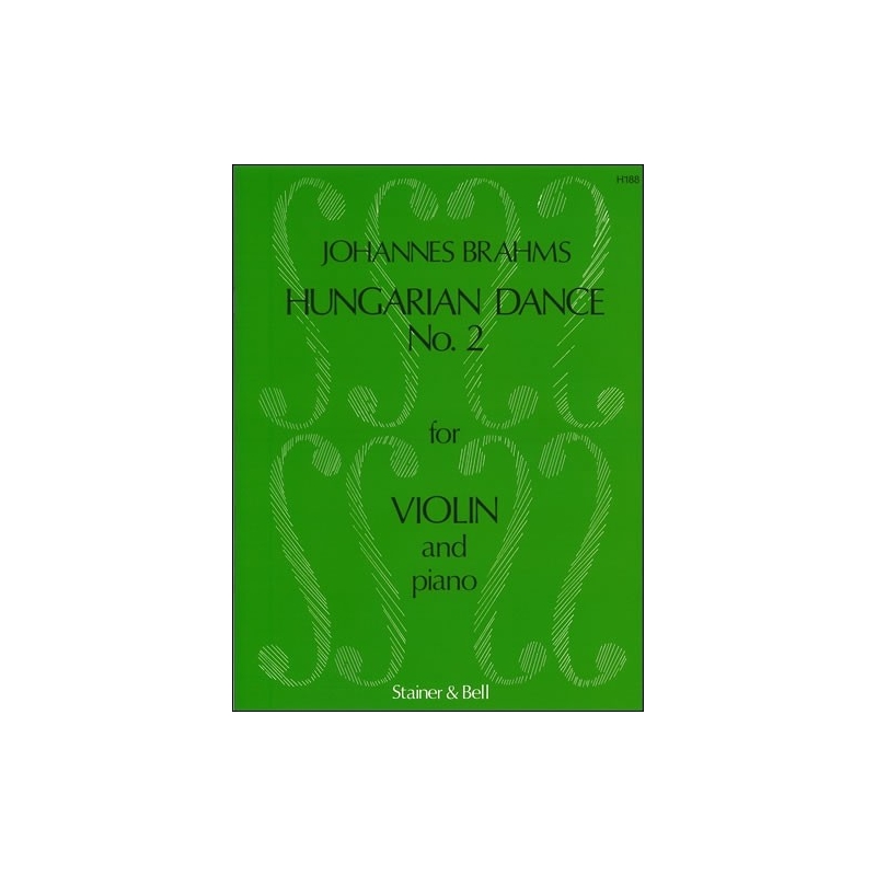 Brahms, J - Hungarian Dance No. 2 arranged by J. Hubay for Violin and Piano