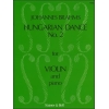 Brahms, J - Hungarian Dance No. 2 arranged by J. Hubay for Violin and Piano