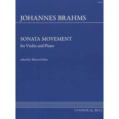 Brahms, J - Sonata Movement...