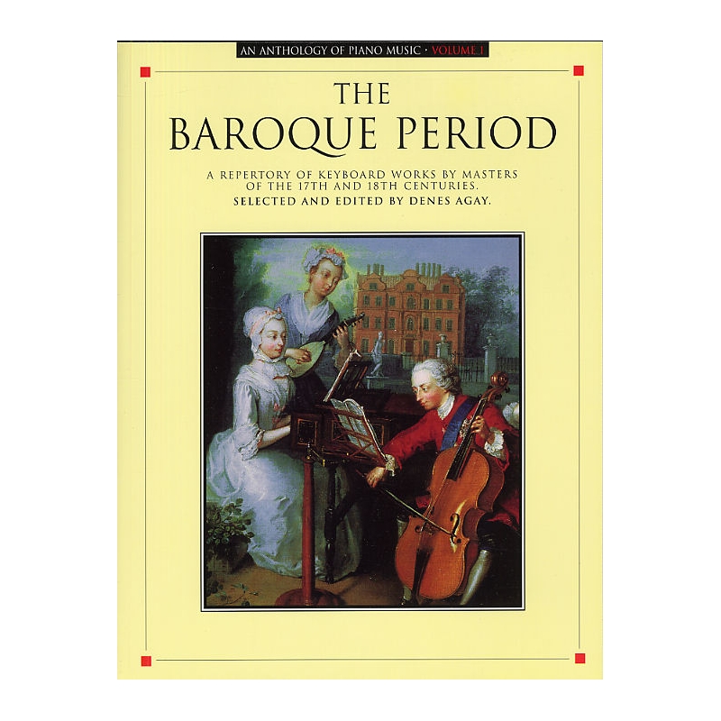 Anthology Of Piano Music Volume 1: Baroque Period