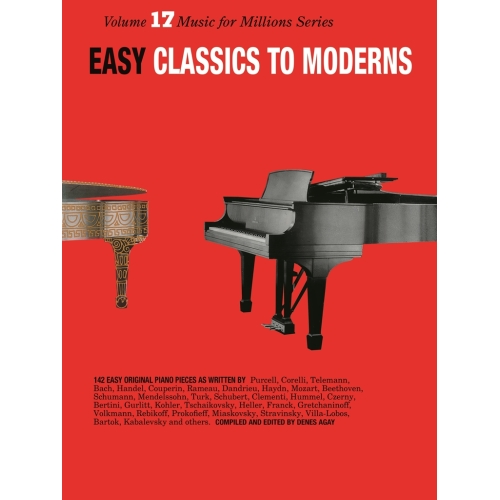 Easy Classics To Moderns Piano