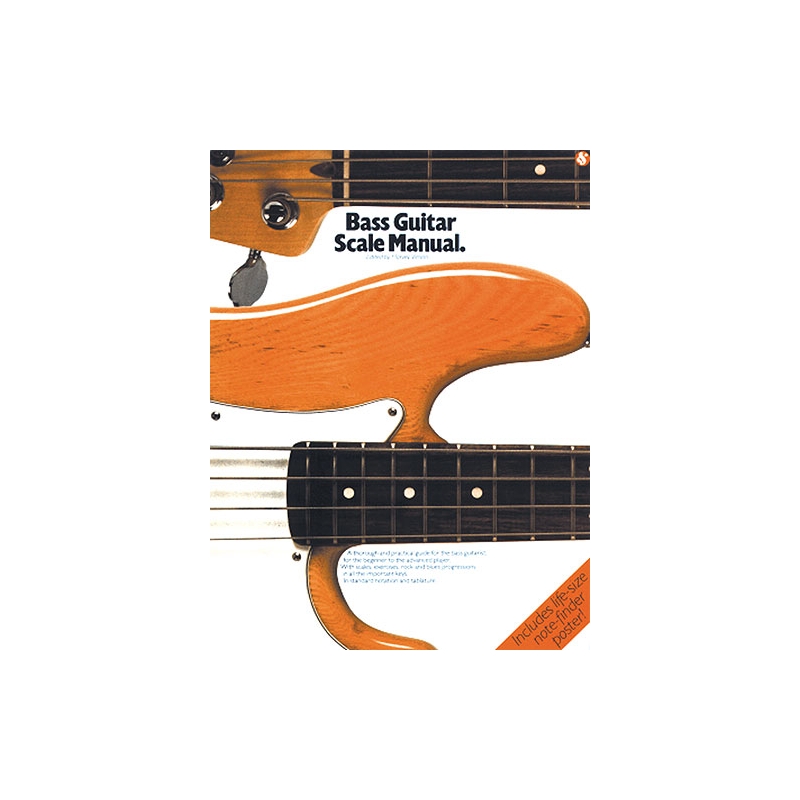 Vinson, Harvey - Bass Guitar Scale Manual