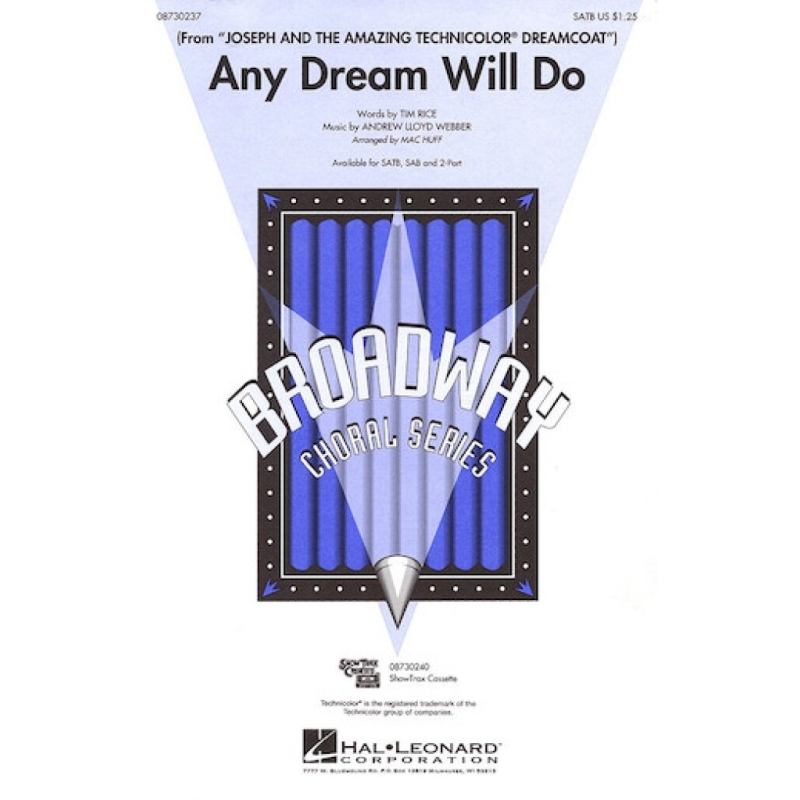 Andrew Lloyd Webber: Any Dream Will Do (Joseph And The Amazing Technicolor Dreamcoat) (2-Part)
