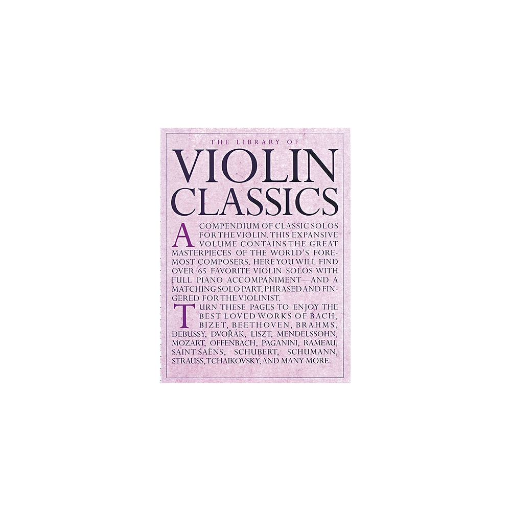 The Library Of Violin Classics
