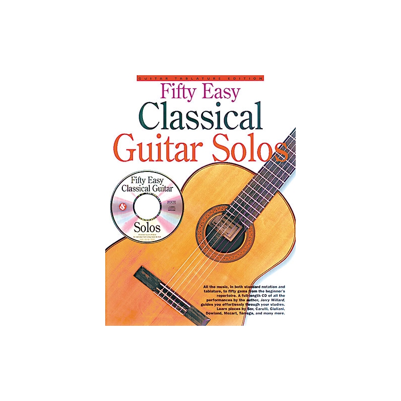 Fifty Easy Classical Guitar Solos