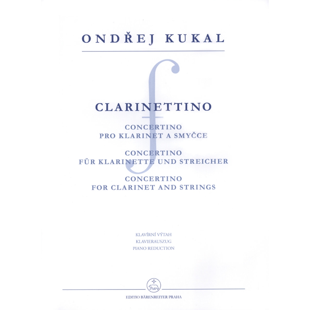 Kukal O. - Clarinettino Concertino for Clarinet and Strings