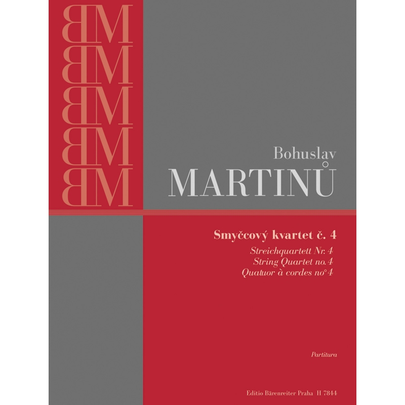 Martinu B. - String Quartet No. 4