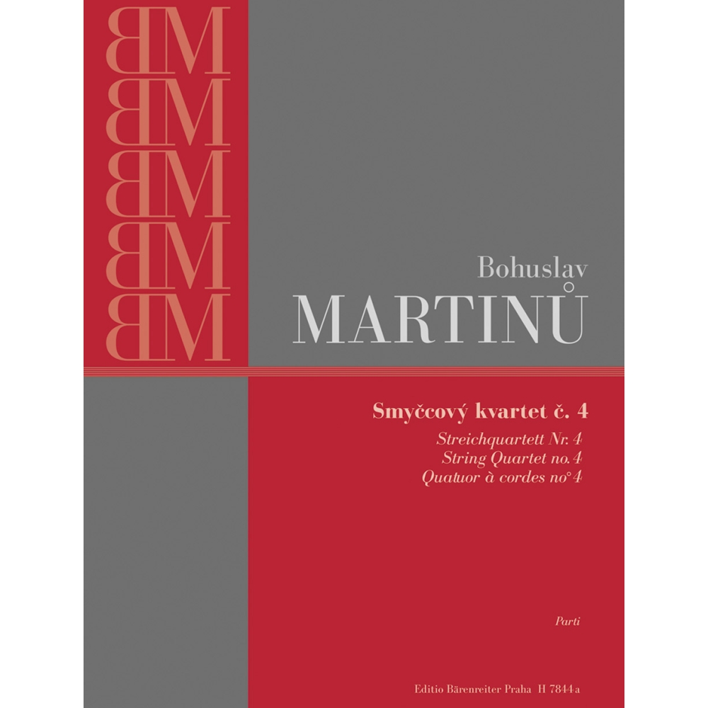 Martinu B. - String Quartet No. 4