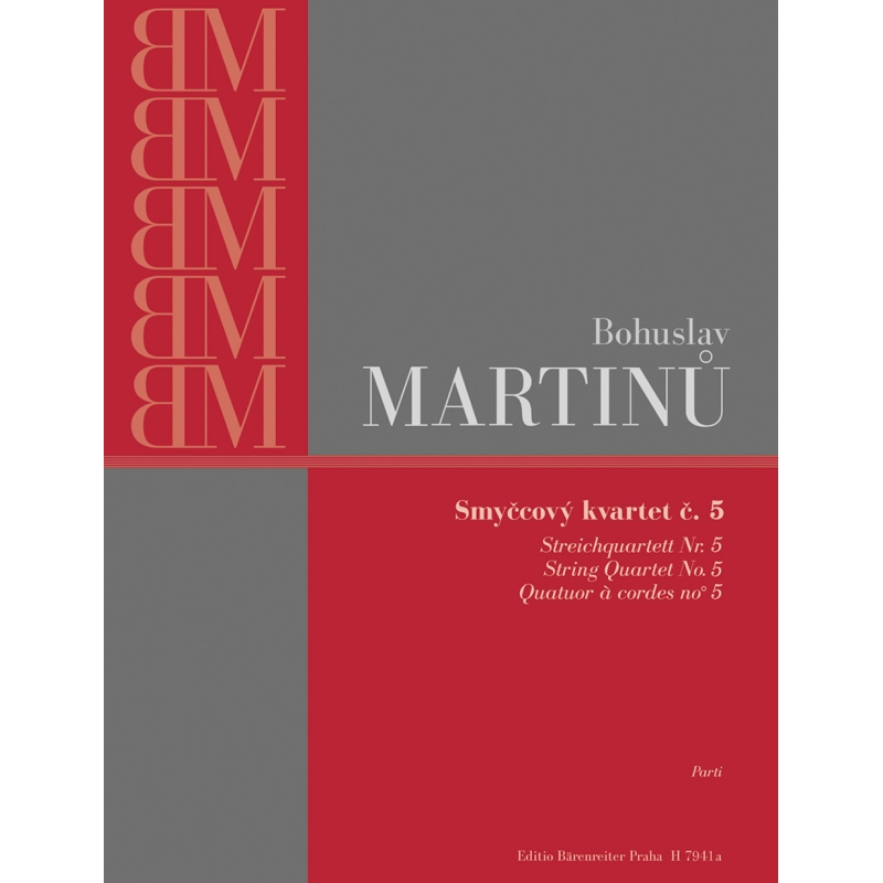Martinu B. - String Quartet No. 5