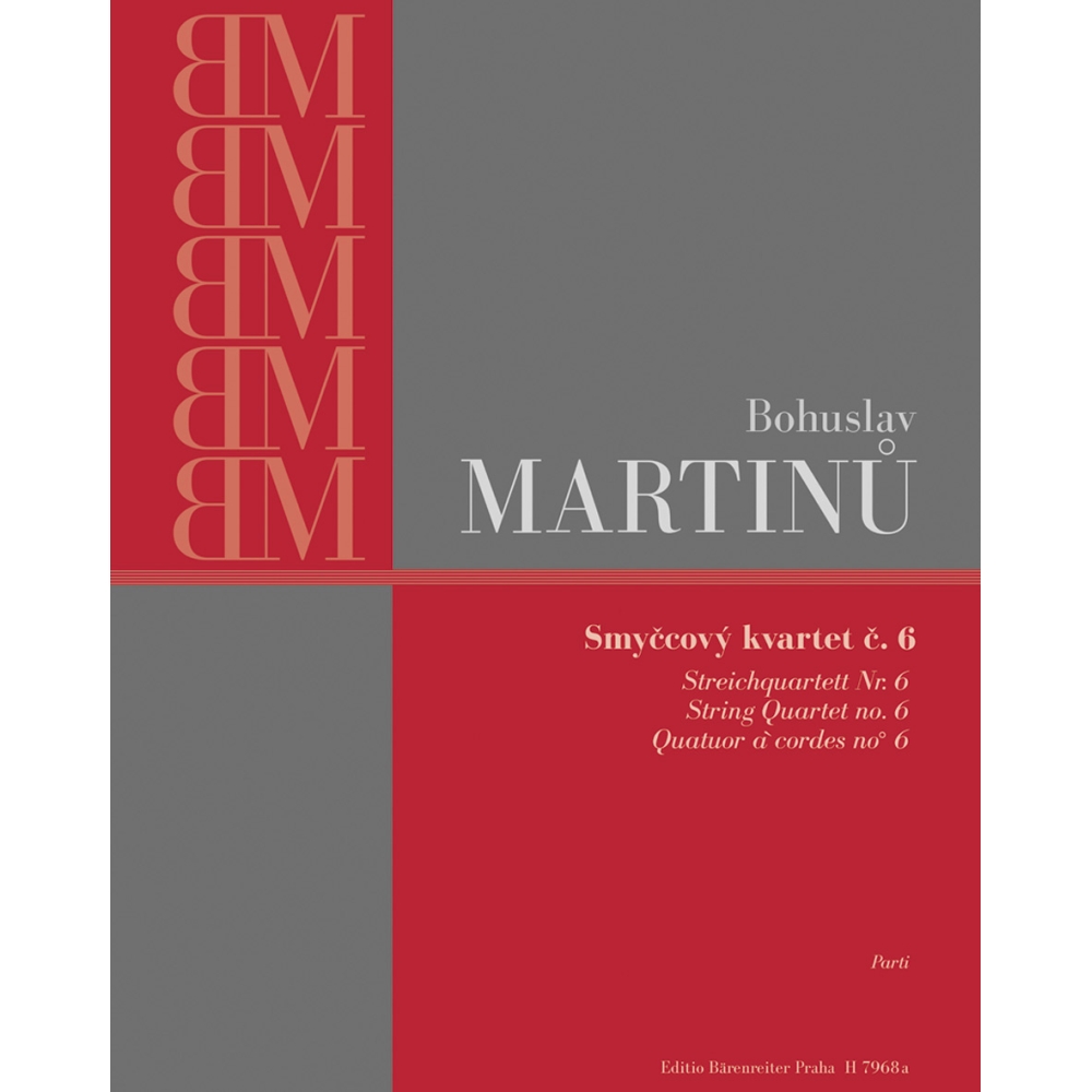 Martinu B. - String Quartet No. 6