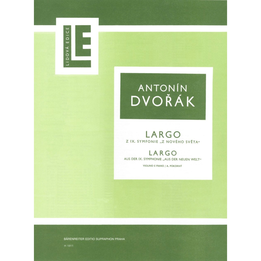 Dvorak A. - Largo from Symphony No. 9 (for violin and piano arr. by A. Pokorny)