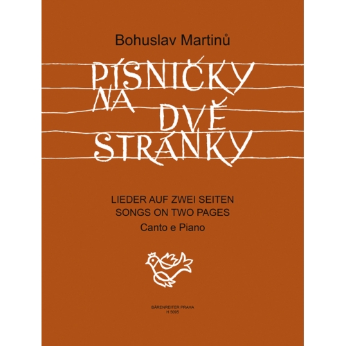 Martinu B. - Songs on Two...