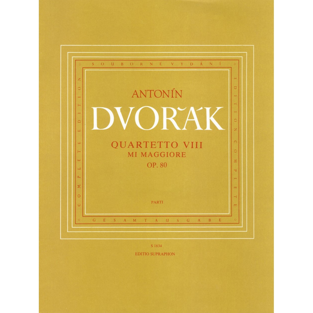 Dvorak A. - String Quartet No. 8 in E major Op. 80