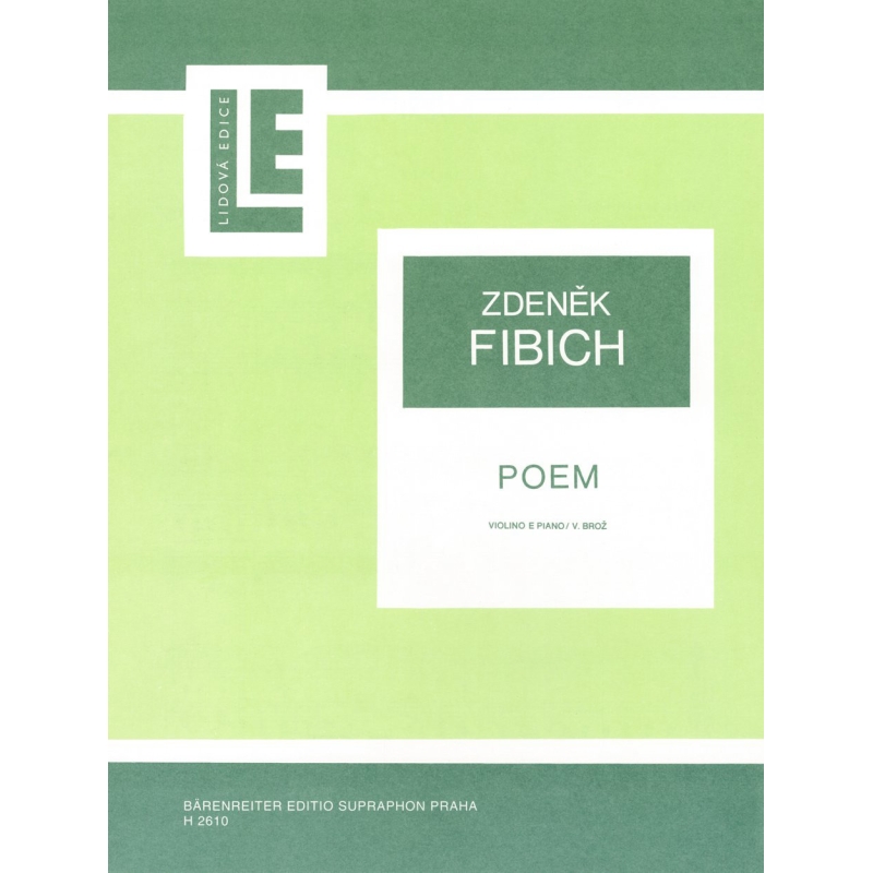 Fibich Z. - Poem  (arr. by V. Broz)