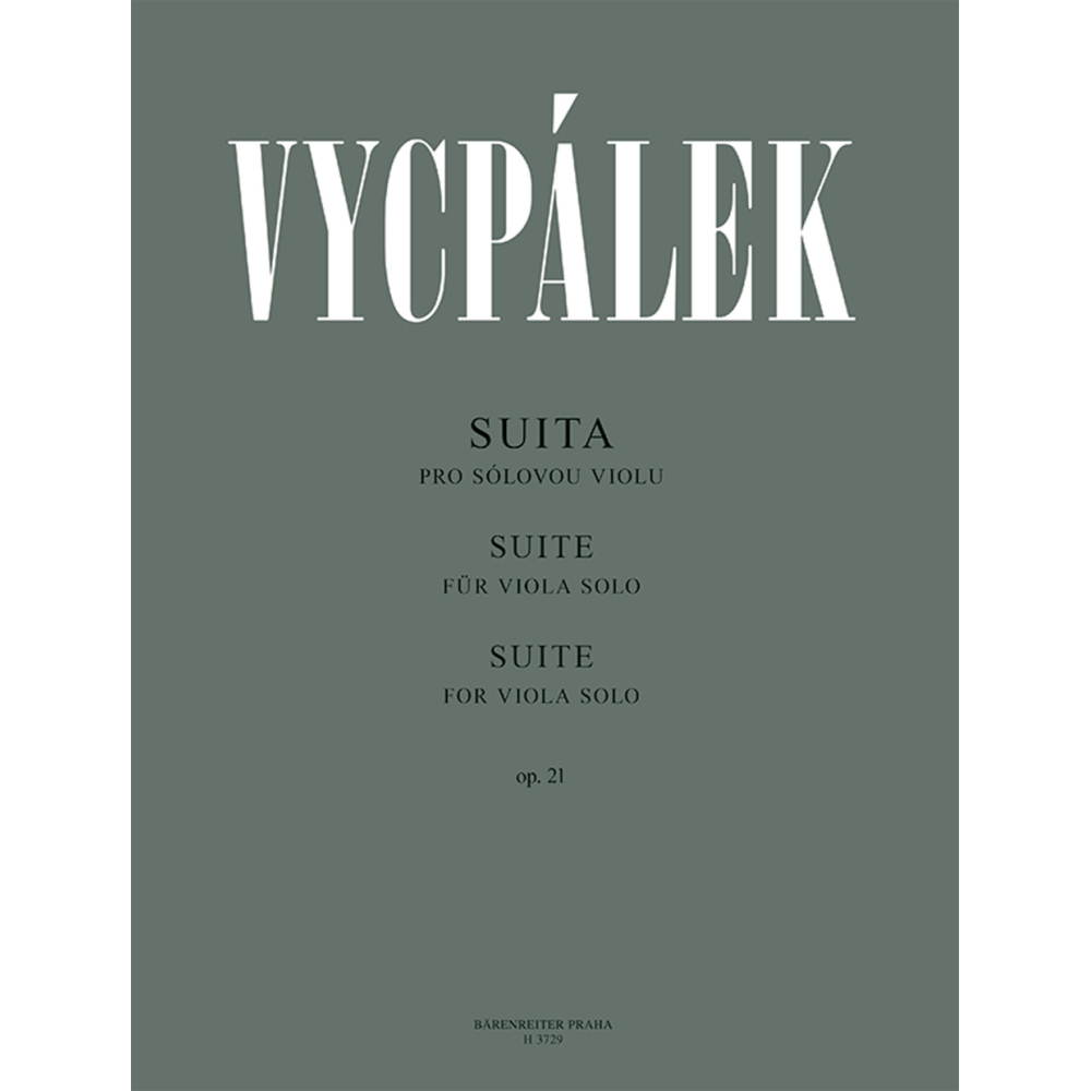Vycpalek L. - Suite for Solo Viola Op. 21