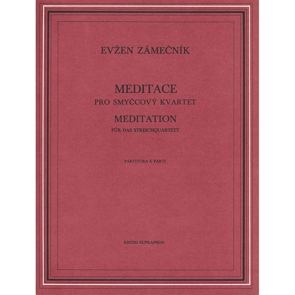 Zamecnik E. - Meditation for String Quartet