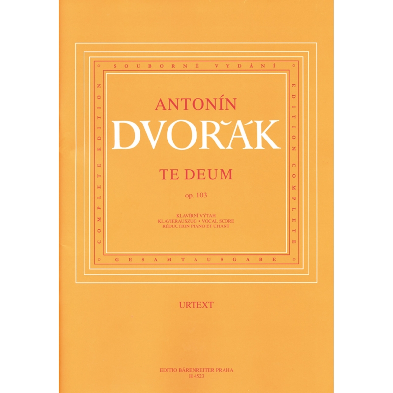 Dvorak A. - Te Deum Op. 103