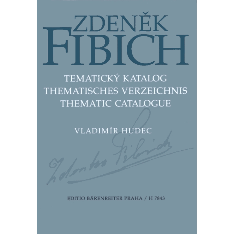 Fibich Z. - Zdenek Fibich - Thematic catalogue