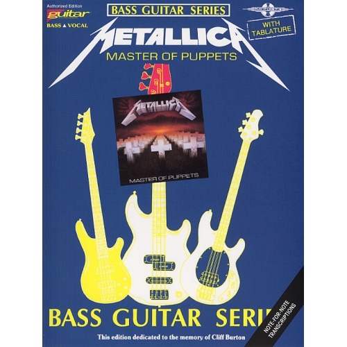 Play It Like It Is Bass: Metallica - Master Of Puppets