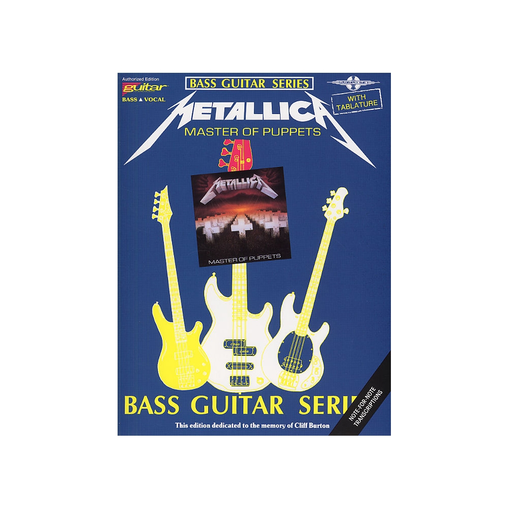 Play It Like It Is Bass: Metallica - Master Of Puppets