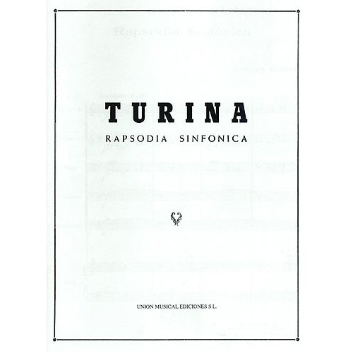 Turina, Joaquín - Rapsodia...